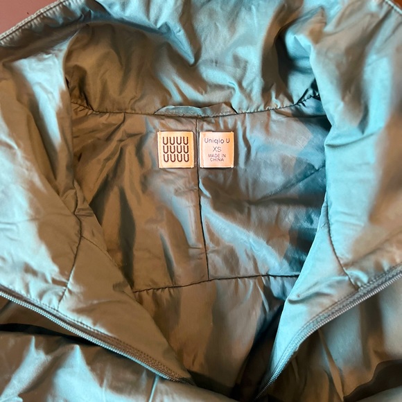 UniQlo Women’s Utility Jacket, Size XS, Turquoise - Picture 6 of 6